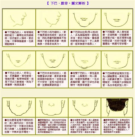 下巴受傷 面相|面相大全——下巴